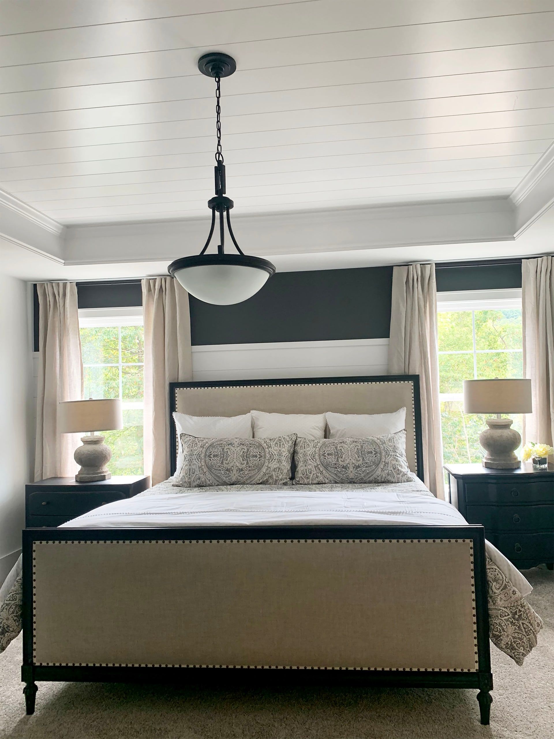 Master Bedroom Painters, Gloss Ceiling Paint, Custom Wall Color, Lancaster County