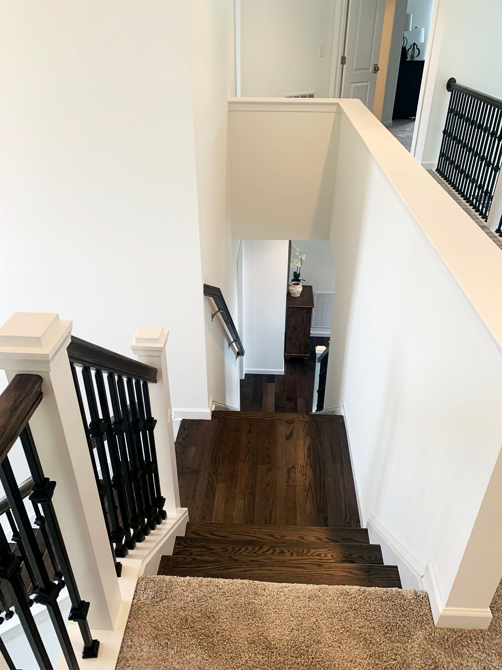 Unique Steps Painting, Professional Steps Staining, Hallway Painting